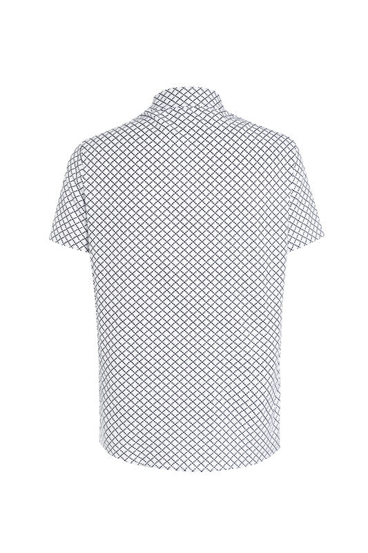Camisa Cuadriculada Diamante para Hombre - Diseño Clásico y Moderno - Image 2