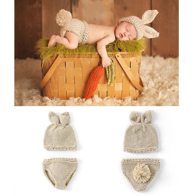 Set de Gorros Tejidos de Lana para Bebés y Niños