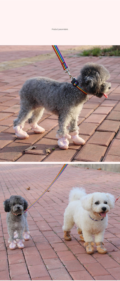 Botitas Térmicas para Perros con Decoración de Orejas - Protectores de Patas Antideslizantes - Image 17