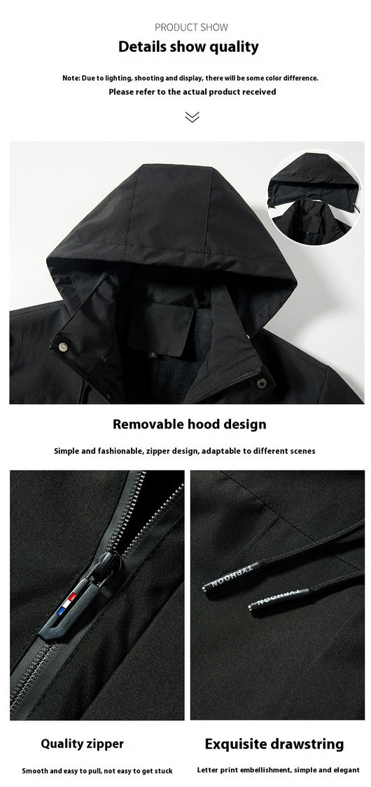 Chaqueta Acolchada Gruesa de Invierno para Hombre - Image 16