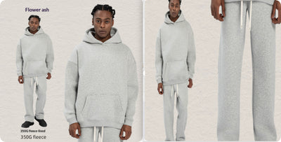 Sudadera con Capucha Forrada en Fleece - Corte Holgado y Cómodo - Image 21