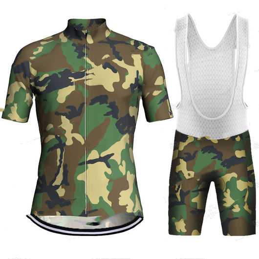 Conjunto de Ciclismo de Verano con Pechera Manga Corta - Image 7
