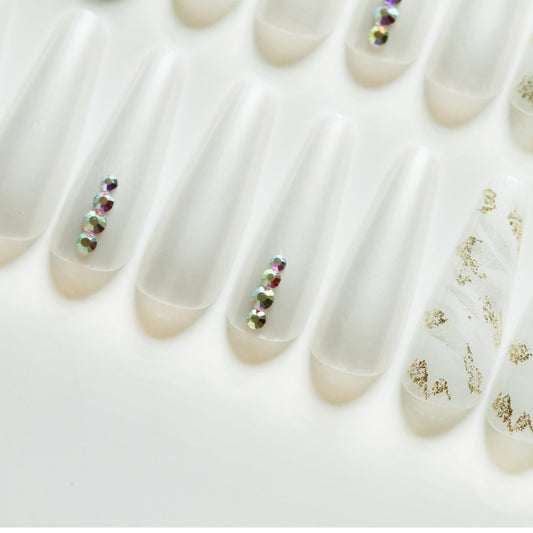 Uñas Postizas Ballet Largas con Adhesivos 30 Piezas y Aplicador Incluido - Image 2