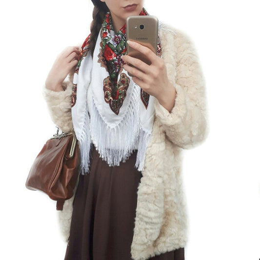 Pañuelo Étnico Baotou para Mujer - Estilo Tradicional