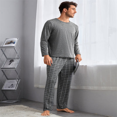 Pantalones de Pijama Cuadros Finos para Hombre - Conjunto Cómodo - Image 7