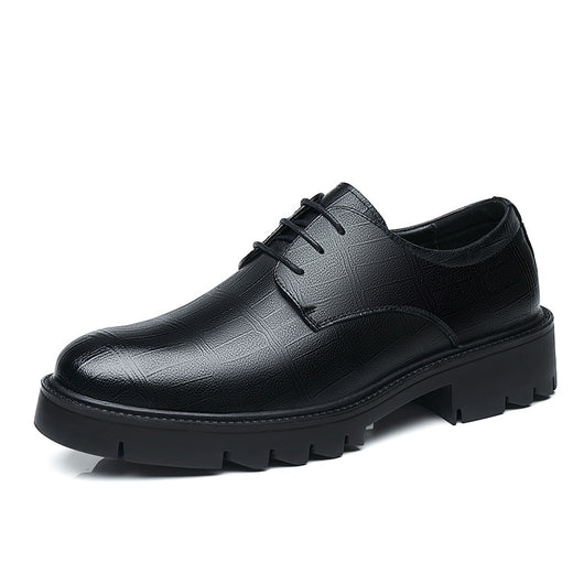 Zapatos Formales de Cuero con Aumento de Altura 10cm - Elegancia y Confianza - Image 4