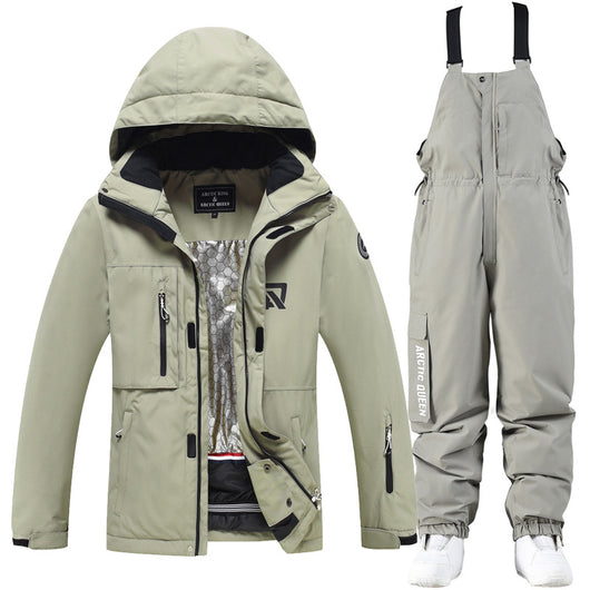 Traje de Esquí Doble Tabla para Hombre y Mujer - Abrigo Térmico Invernal - Image 14