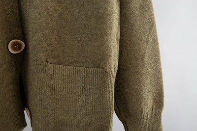 Conjunto Elegante: Cardigan Escote V y Pantalón Ancho - Image 17