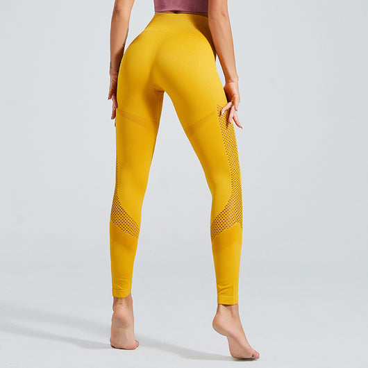 Pantalones de Yoga Cintura Alta Melocotón - Image 11