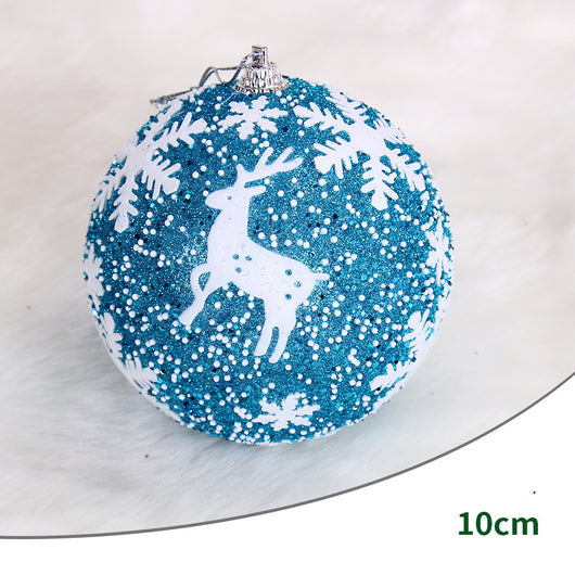 Bolas Navideñas Decorativas Pintadas a Mano - Image 17