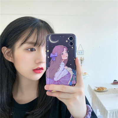 Funda para iPhone Estilo Cómic Chica - Diseño Simple y Moderno - Image 7