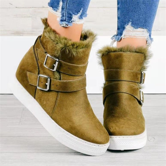 Botas Cortas Planas para Mujer - Estilo Casual y Versátil