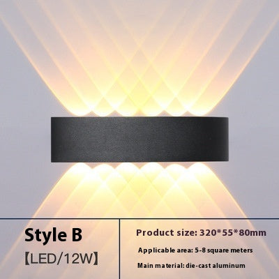 Lámpara LED Exterior Doble Cabezal Ultra Brillante Impermeable - Image 15