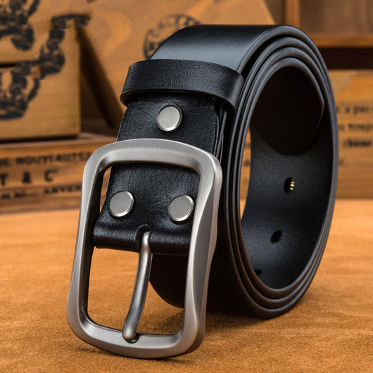 Cinturón de Cuero Genuino Talla Grande para Hombre - Image 10