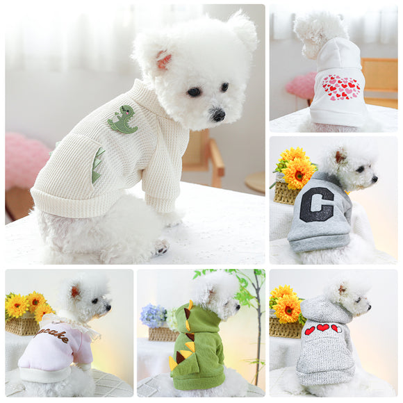 Suéter Casual para Mascotas Cuello Redondo