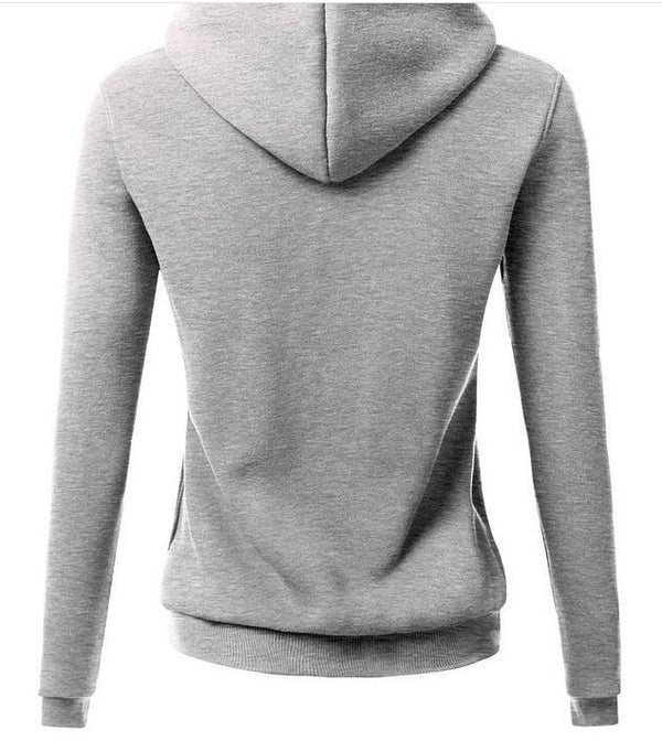 Sudadera con Capucha Ajustada Letter Blood para Mujer