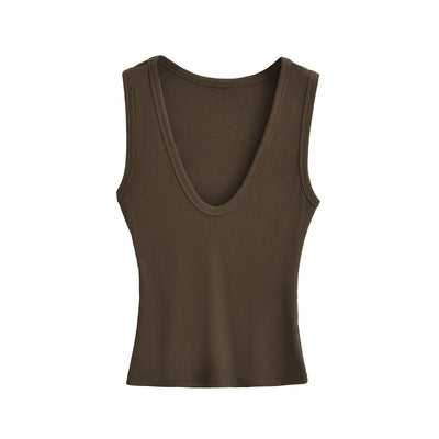 Top Corto Escote en U Profundo para Mujer - Image 17