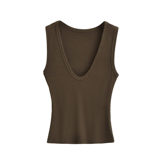 Top Corto Escote en U Profundo para Mujer - Image 17