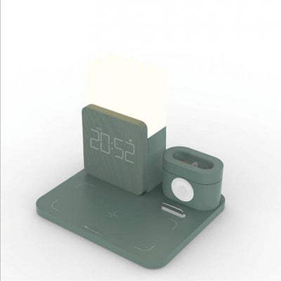 Cargador Inalámbrico Qi 3 en 1 con Soporte Multifunción - Image 6