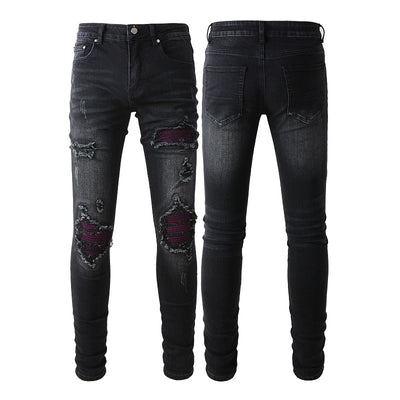 Jeans Slim Ajustados con Roturas y Stretch - Image 7
