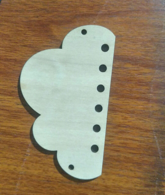 Reloj Despertador Educativo de Madera Pintado a Mano con Engranajes