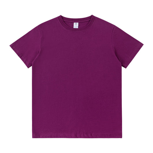 Camiseta Básica Suelta de Algodón con Cuello Redondo - Image 6