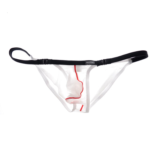 Calzoncillos Triangulares de Seda de Hielo Transparente para Hombre