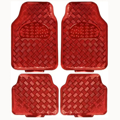 Tapete Automotriz de Aluminio Antideslizante Impermeable Universal - Image 14