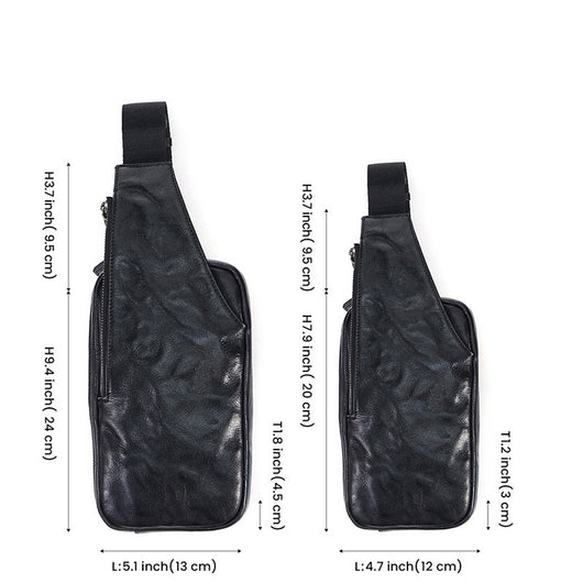Bolsa Mensajero de Cuero Curtido al Vegetal para Hombre - Estilo Urbano - Image 4