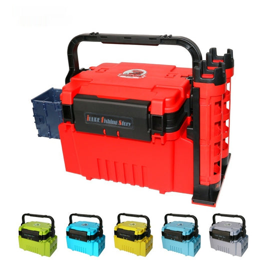 Caja de Carnada Doble Capa Grande para Pesca