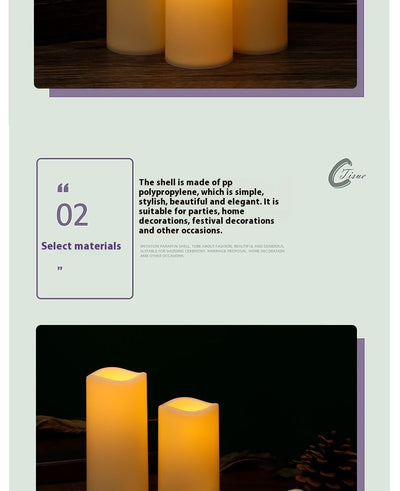 Lámpara LED Cilíndrica con Efecto Onda para Decoración de Bodas, Navidad y Eventos - Image 14