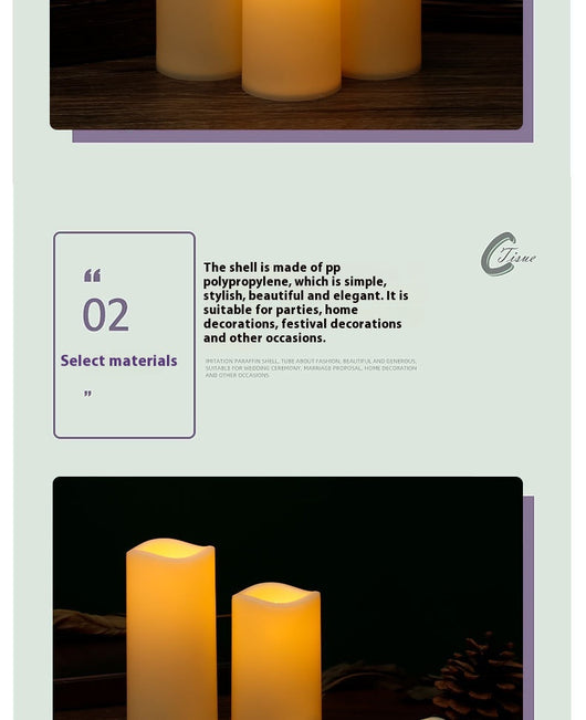 Lámpara LED Cilíndrica con Efecto Onda para Decoración de Bodas, Navidad y Eventos - Image 14