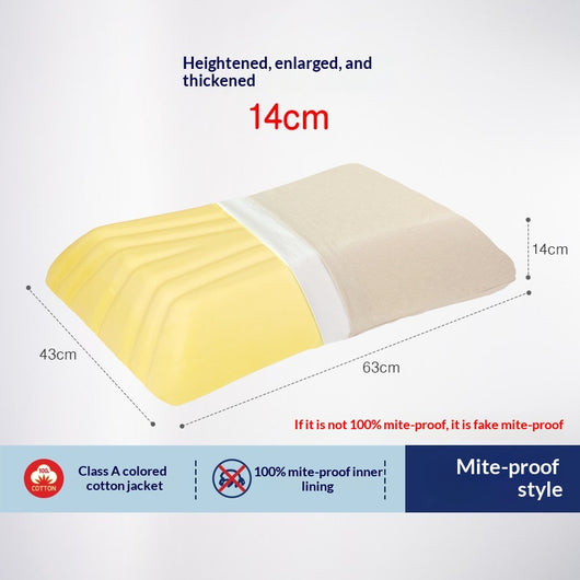 Almohada Elevada de Espuma Viscoelástica Reforzada Anti-Colapso - Image 11