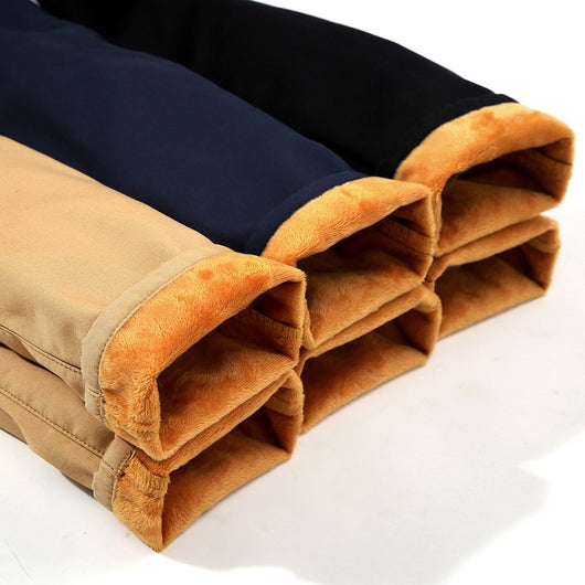 Pantalones de Invierno para Hombre con Forro Polar Grueso - Image 5