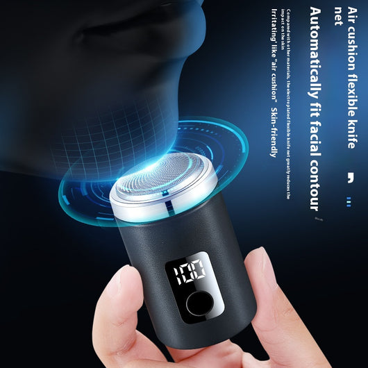 Afeitadora Eléctrica Portátil para Hombre con Pantalla de Carga - Image 3