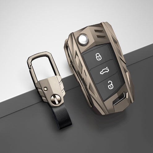 Juego de Fundas Protectoras para Llaves de Auto Estilo Mecha Metal - Image 7