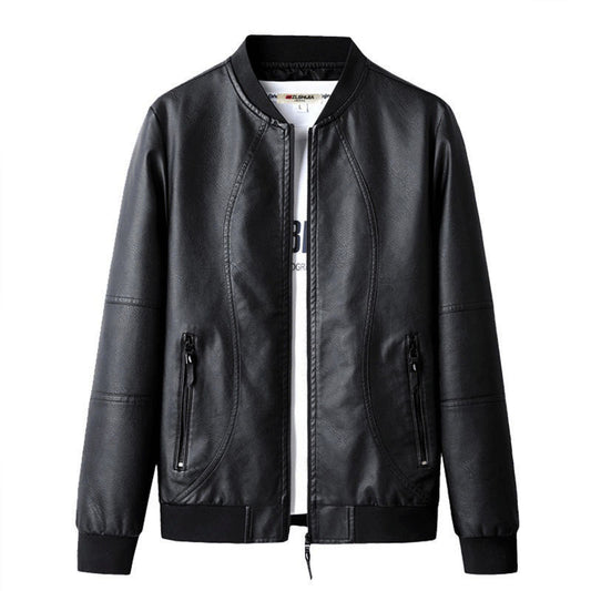 Chaqueta de Cuero Premium para Hombre - Abrigo Grueso y Cálido - Image 2