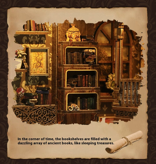 Soporte Decorativo 3D para Libros - Diseño Cabaña DIY - Image 28