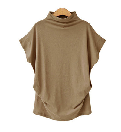 Blusa Cuello Alto con Mangas Murciélago - Image 3