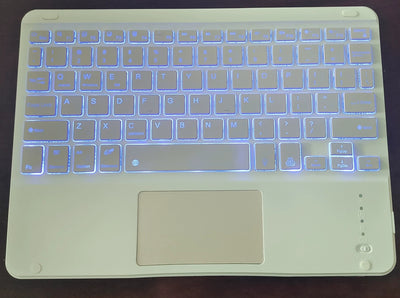 Teclado Bluetooth con Touchpad para Móvil y Tablet - Recargable Inalámbrico - Image 15
