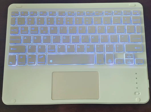 Teclado Bluetooth con Touchpad para Móvil y Tablet - Recargable Inalámbrico - Image 15