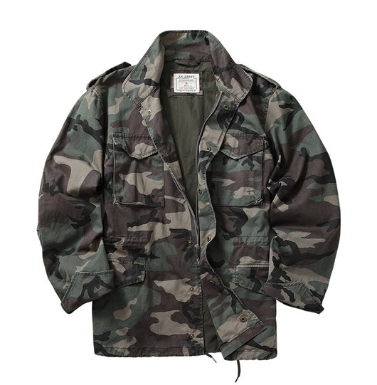 Chaqueta de Trabajo Estilo Retro Americano para Hombre - Image 14