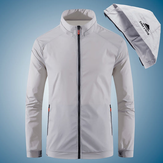 Sudadera con Capucha Protección Solar UV Transpirable para Verano - Image 4