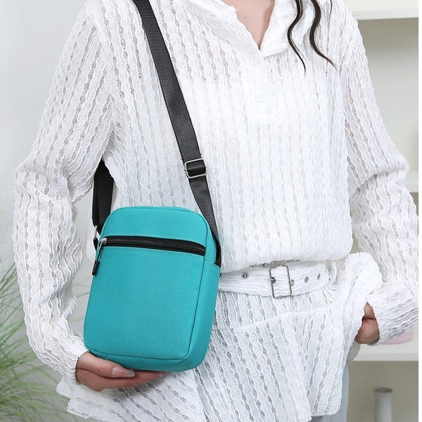 Bolsa Cruzada Oxford Unisex - Estilo Casual y Versátil