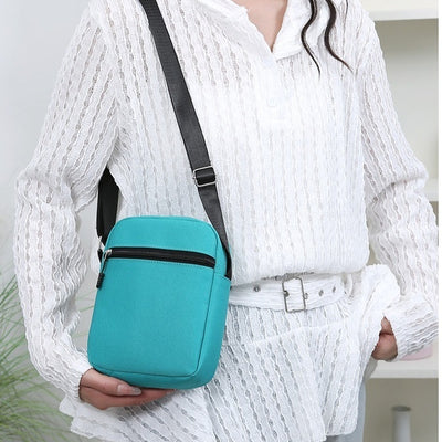 Bolsa Cruzada Oxford Unisex - Estilo Casual y Versátil