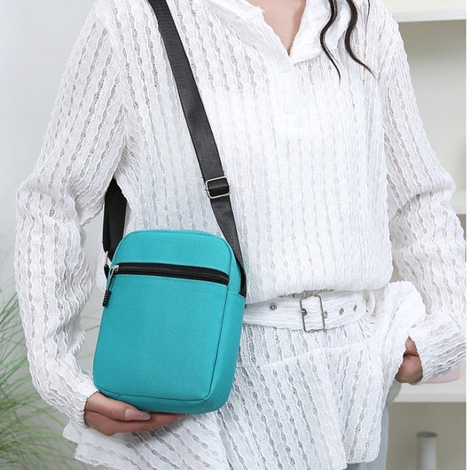 Bolsa Cruzada Oxford Unisex - Estilo Casual y Versátil