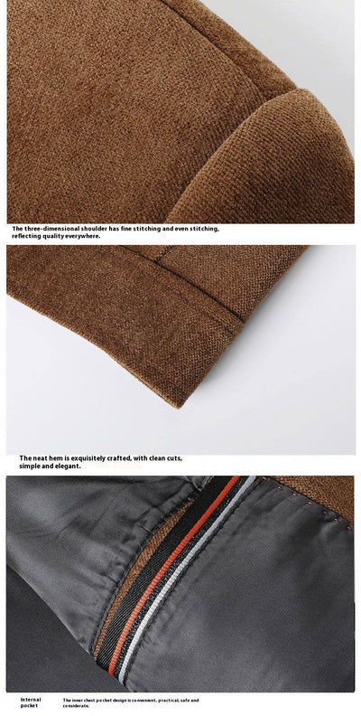 Saco Casual de Solapa para Hombre Maduro - Image 8