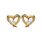 Brincos Femininos Pérolas Naturais Dourado