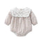 Blusa Infantil Floral Manga Larga para Niña