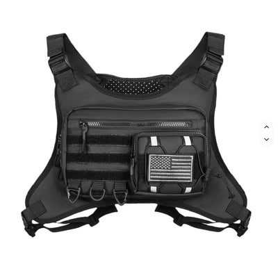 Chaleco Deportivo con Bolsa de Pecho para Hombre - Image 12